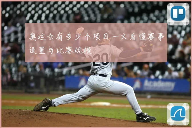 奥运会有多少个项目一文看懂赛事设置与比赛规模